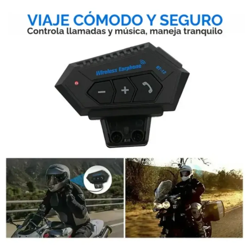 Intercomunicador Auriculares Bluetooth