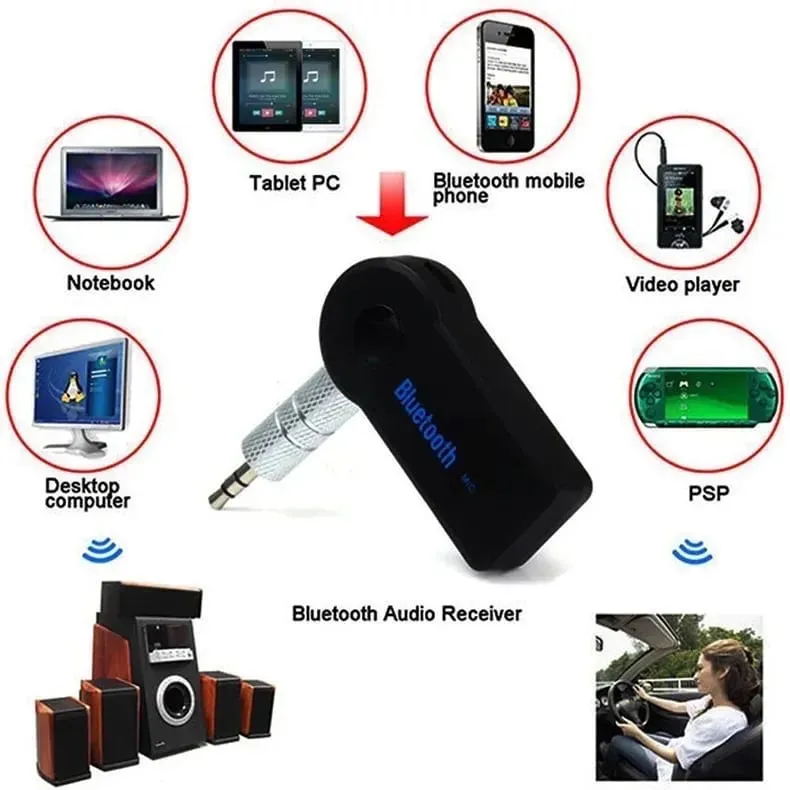 Receptor Bluetooth Audio Recargable