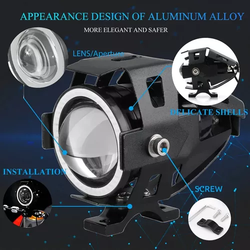 Luz Led Auxiliar Antiniebla para Moto