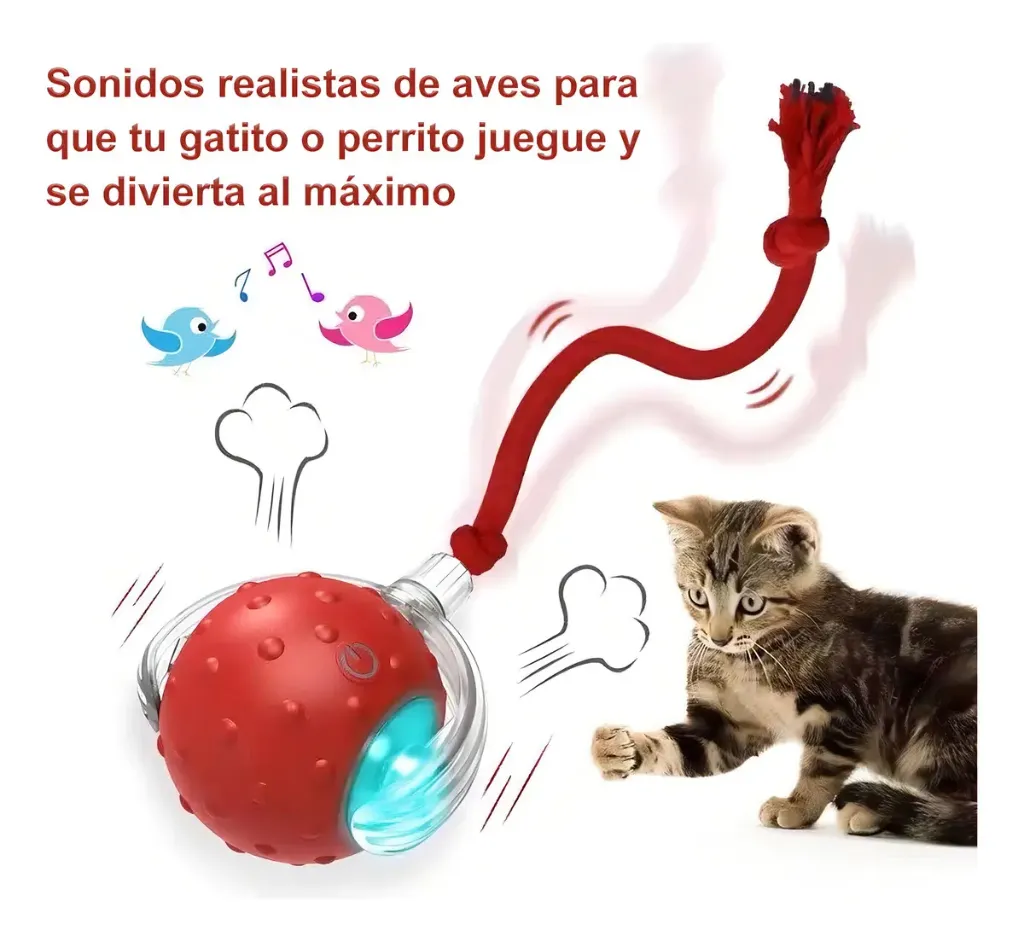 Pelota Inteligente 360 Para Mascotas